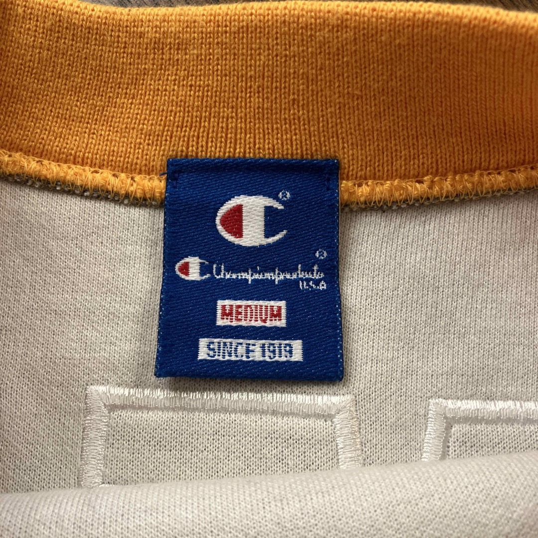 Champion(チャンピオン)のチャンピオン  90s スウェット トレーナー バック　刺繍　ワッペン メンズのトップス(スウェット)の商品写真