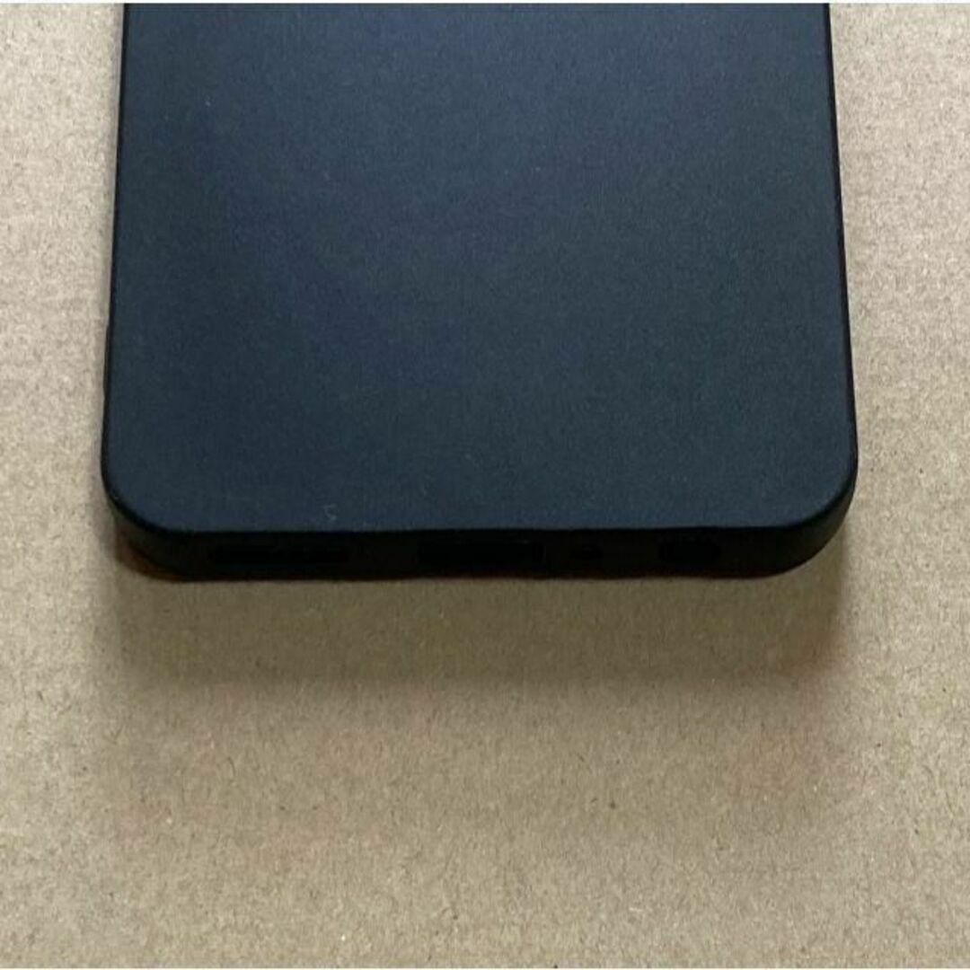 OPPO Reno7 A    ソフトケース カバー TPU  ブラック スマホ/家電/カメラのスマホアクセサリー(Androidケース)の商品写真