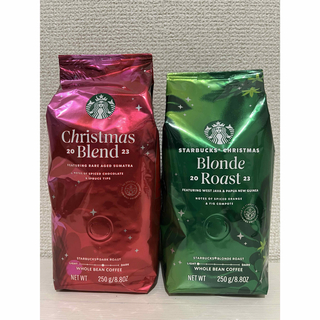 スターバックス(Starbucks)の【2種セット】スターバックス　コーヒー豆　クリスマス　ホリデー(コーヒー)