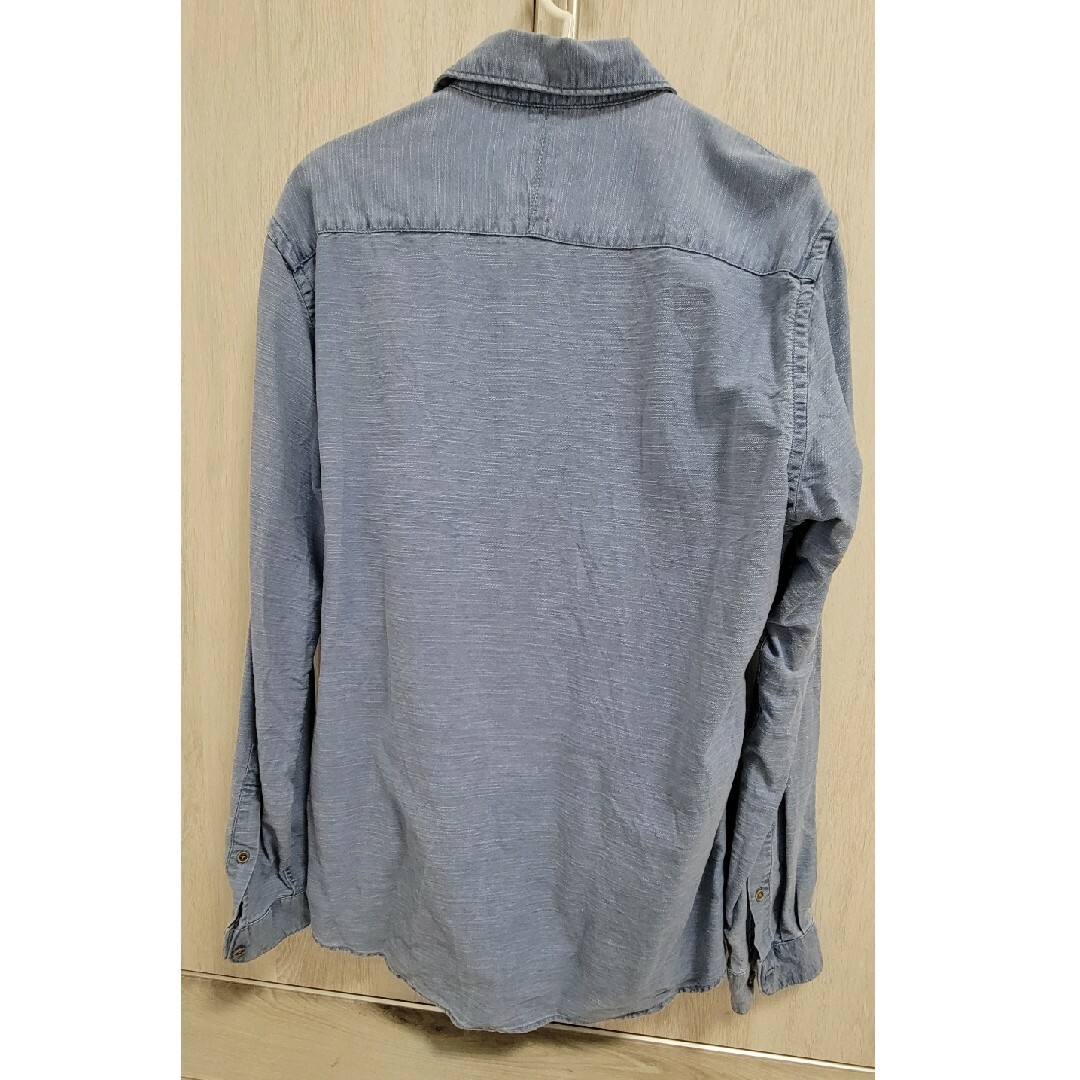 ZARA(ザラ)の(men's)ZARA、デニムシャツ、デニムジャケット、リラックスフィット メンズのトップス(シャツ)の商品写真