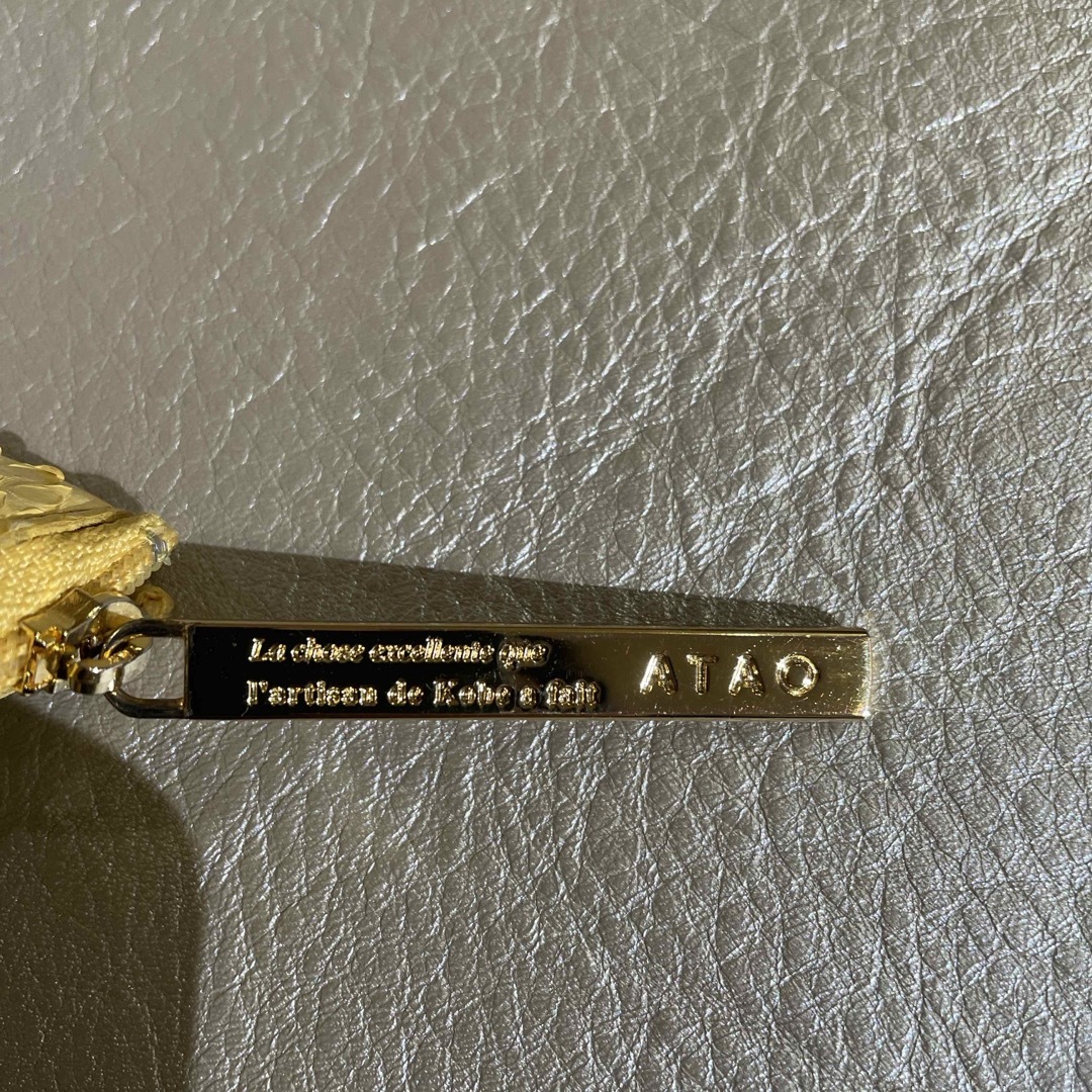ATAO(アタオ)のATAO L字長財布　パイソンイエロー⭐️ メンズのファッション小物(長財布)の商品写真