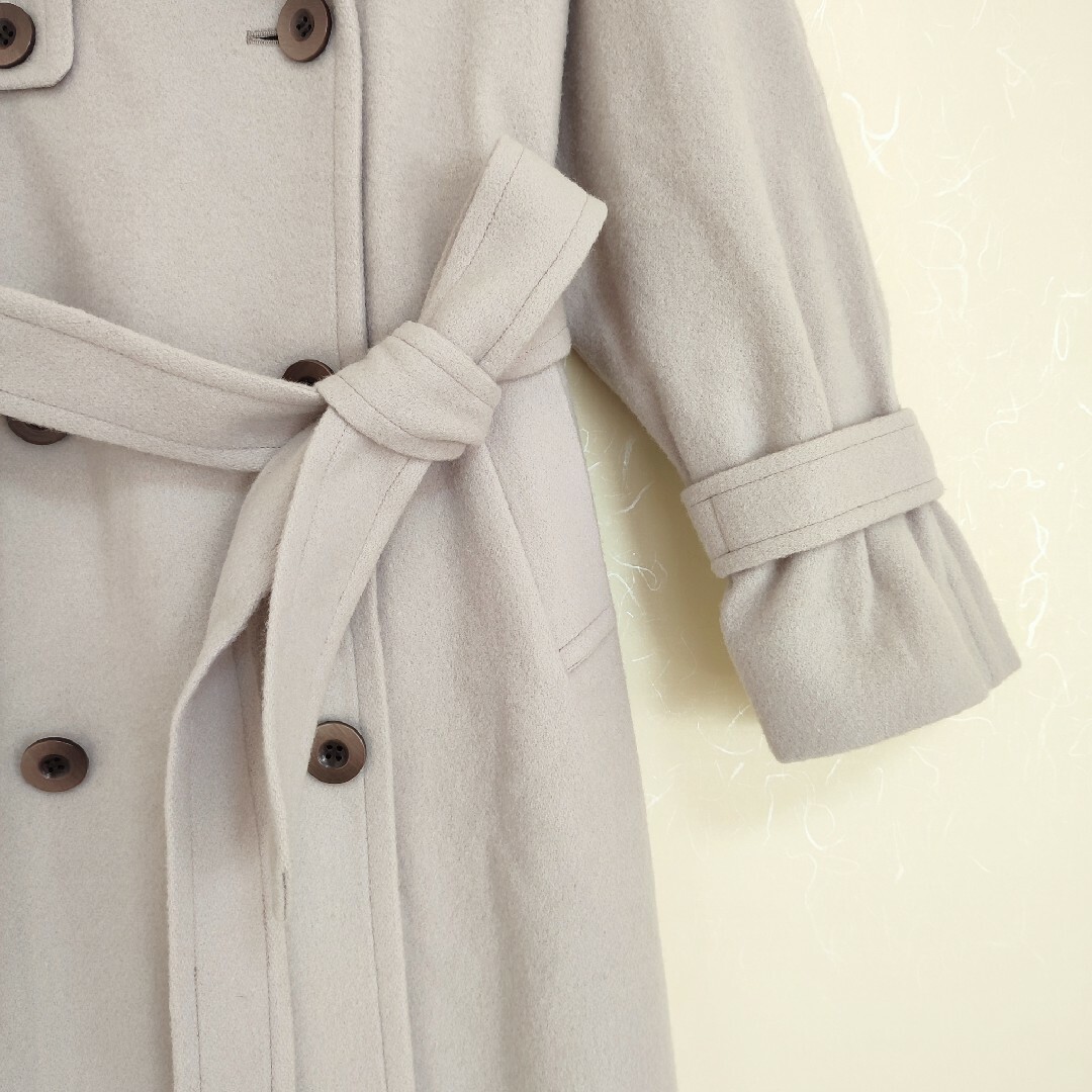 COCO DEAL(ココディール)の美品✨COCO DEAL  ココディール ウールデザイントレンチコート M レディースのジャケット/アウター(ロングコート)の商品写真