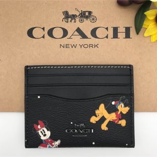 コーチ(COACH)のDISNEY X COACH コラボ ★大人気★ スリムIDカードケース 新品(パスケース/IDカードホルダー)