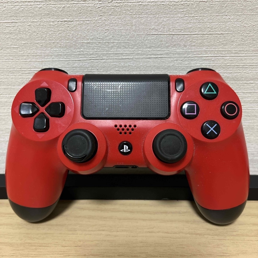 PlayStation4(プレイステーション4)の【PlayStation4】コントローラー ジャンク品 エンタメ/ホビーのゲームソフト/ゲーム機本体(その他)の商品写真