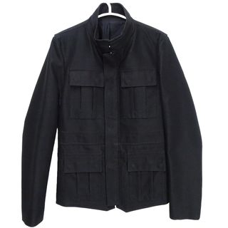 バレンシアガ(Balenciaga)のバレンシアガ フロントジップ ジャケット 44 ブラック 302151 TCB27 メンズ BALENCIAGA ブルゾン ポケット アウター(その他)