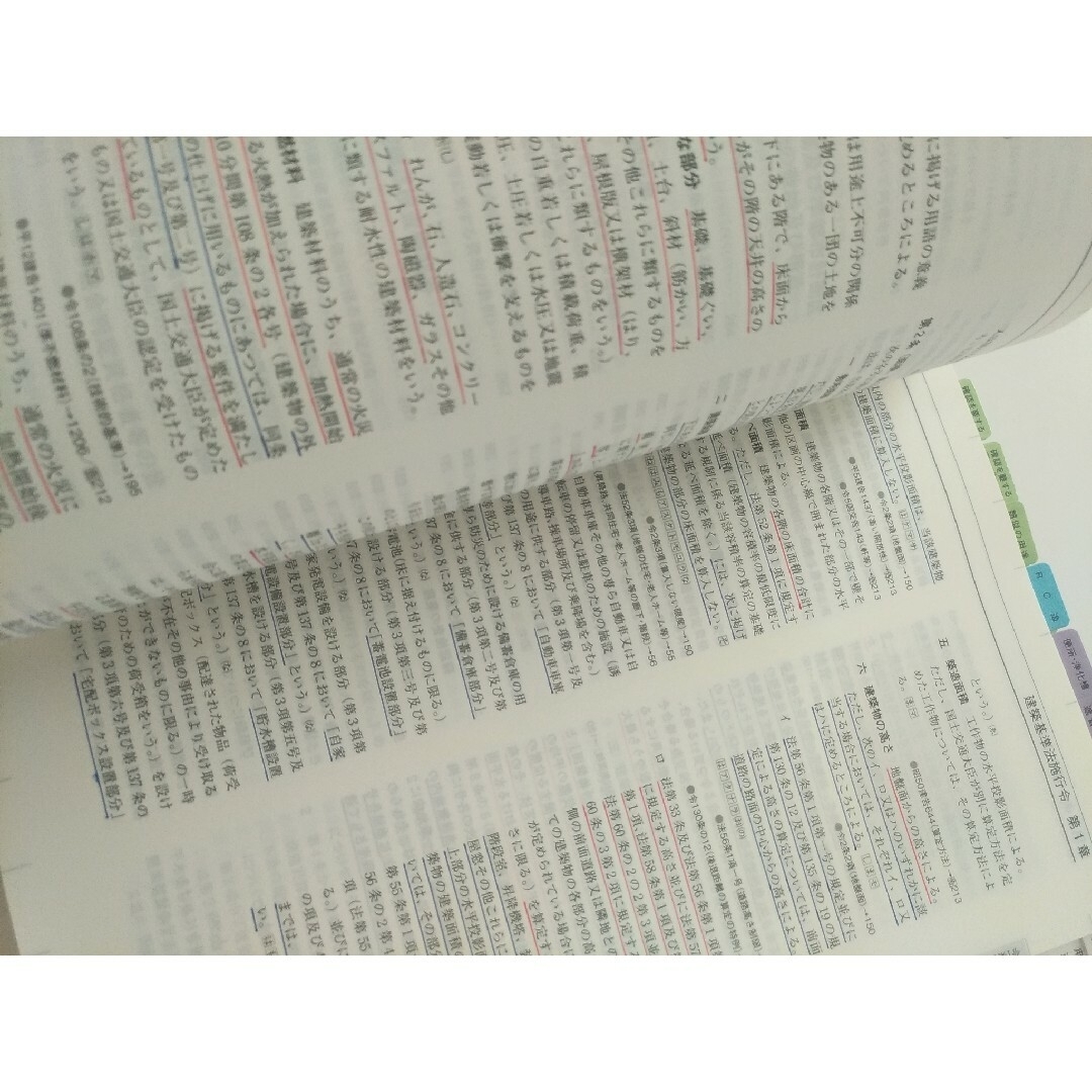 【未使用】法令集2024　一級建築士　アンダーライン済　インデックス済　即日配送総合資格学院