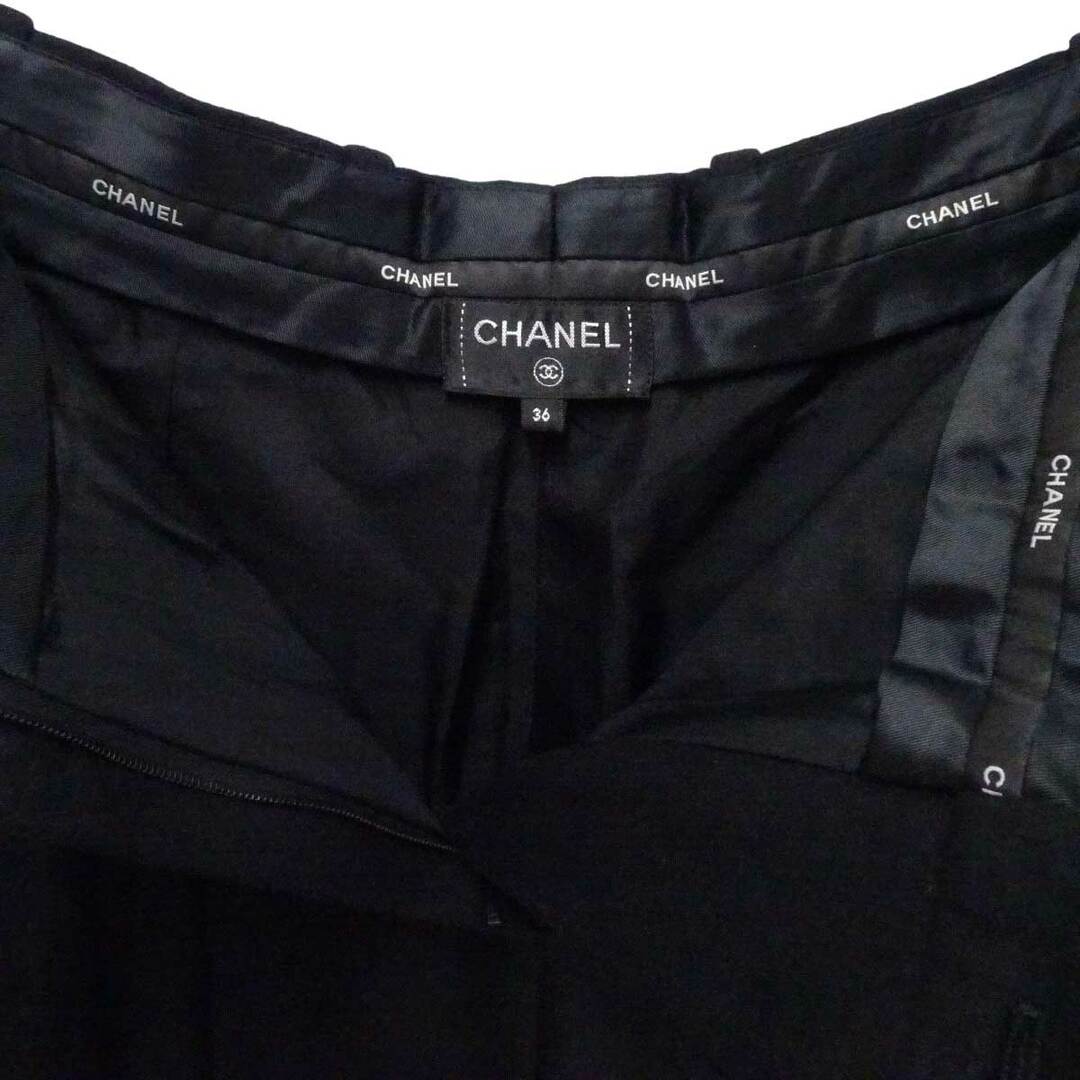 CHANEL - シャネル パンツ 36 ブラック P62291V38919 レディース CHANEL - シャネル パンツ 36 ブラック P62291V38919 レディース
