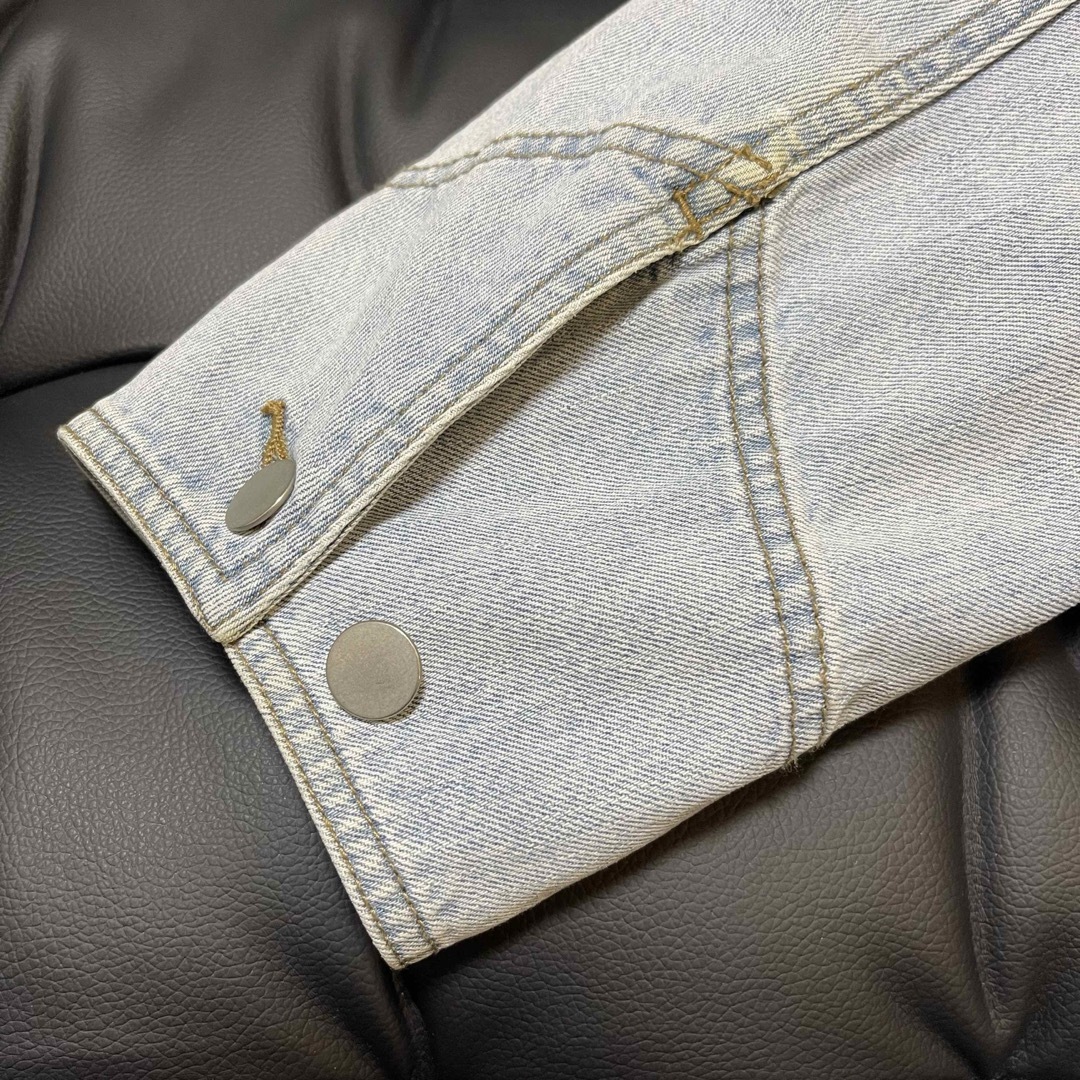 UNIQLO(ユニクロ)の【着用3回短時間状態◎‼️】UNIQLO U　デニムワークジャケット　"L" メンズのジャケット/アウター(Gジャン/デニムジャケット)の商品写真