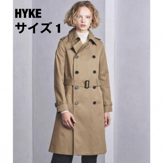 HYKE - Hyke トレンチコート TIGHT FIT サイズ1の通販 by Rika