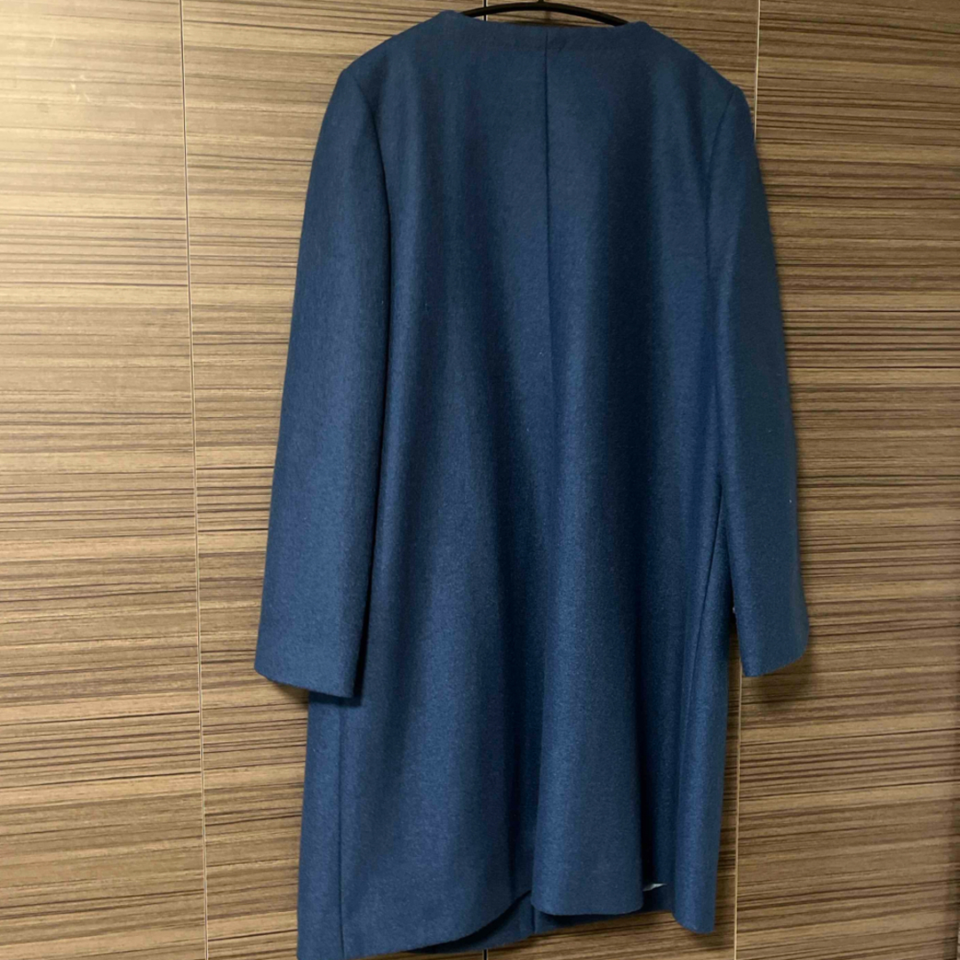 ADORE(アドーア)のアドーア　ノーカラーコート レディースのジャケット/アウター(ロングコート)の商品写真