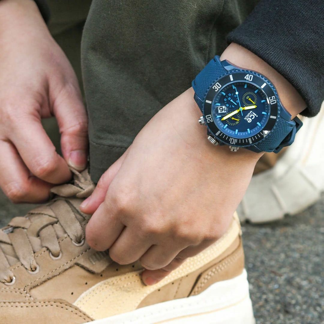 ice watch(アイスウォッチ)の★アイスウォッチ★ICE chrono - ブルーライム - ラージ - CH メンズの時計(腕時計(アナログ))の商品写真