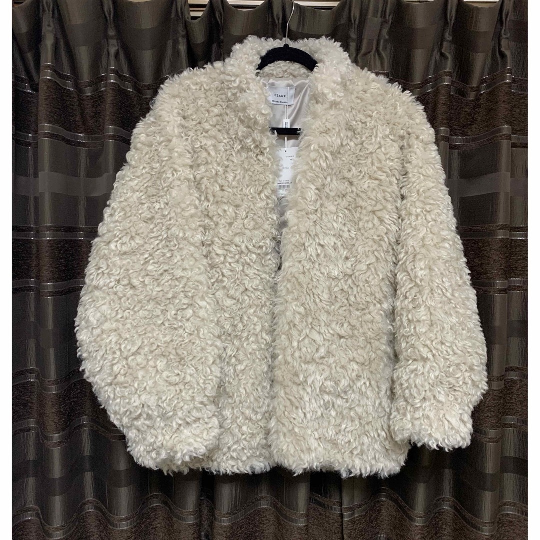 CLANE - 新品 田中みな実×CLANE CURL FUR SHORT COATの通販 by CLANE - 新品 田中みな実×CLANE CURL FUR SHORT COATの通販 by