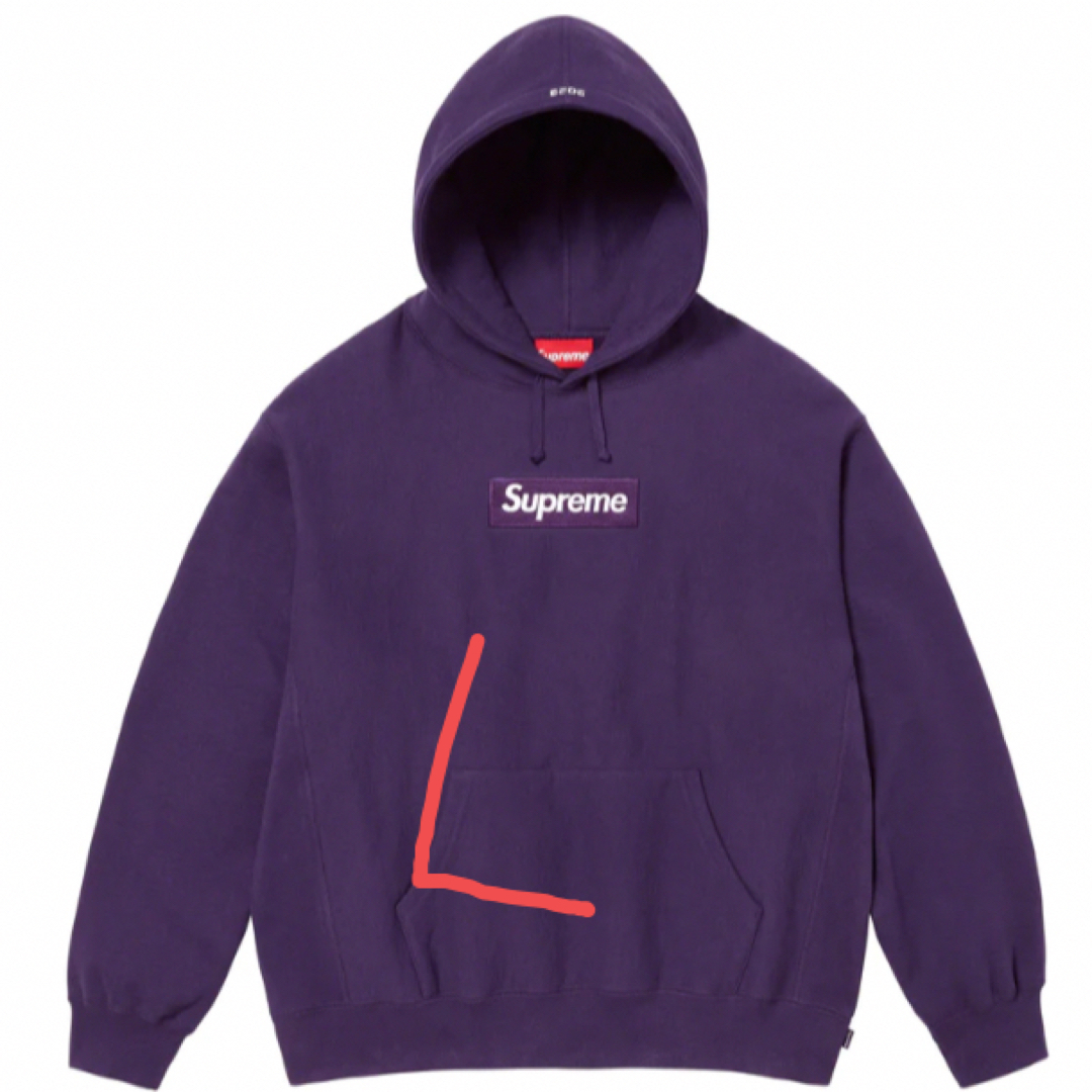 Supreme(シュプリーム)のhtc様専用 Logo Hooded Sweatshirt large メンズのトップス(パーカー)の商品写真