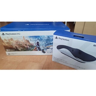 プレイステーションヴィーアール(PlayStation VR)のPS VR2 CFIJ-17001 純正コントローラー充電スタンド セット(家庭用ゲーム機本体)