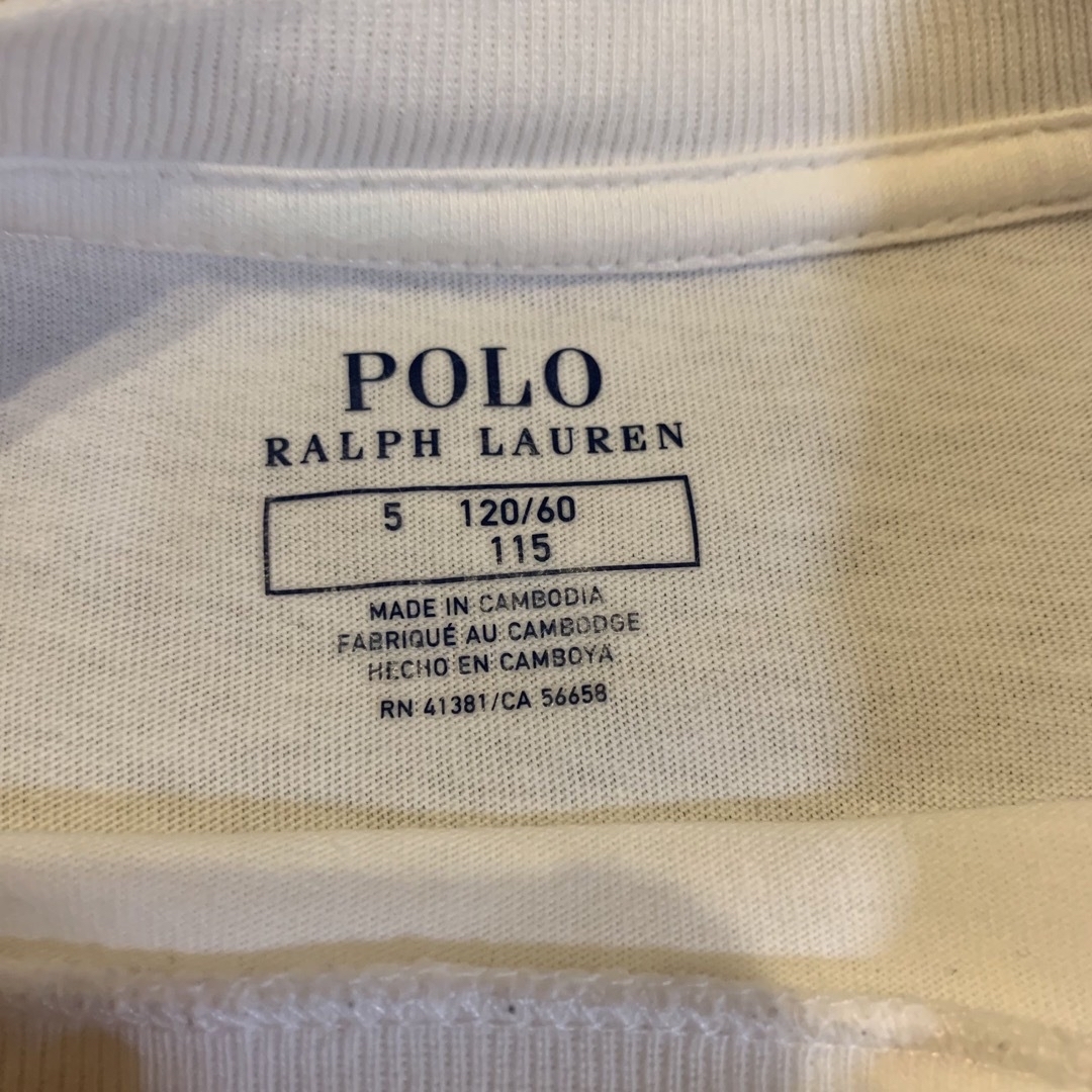 POLO RALPH LAUREN(ポロラルフローレン)のラルフローレン 115 キッズ/ベビー/マタニティのキッズ服男の子用(90cm~)(Tシャツ/カットソー)の商品写真