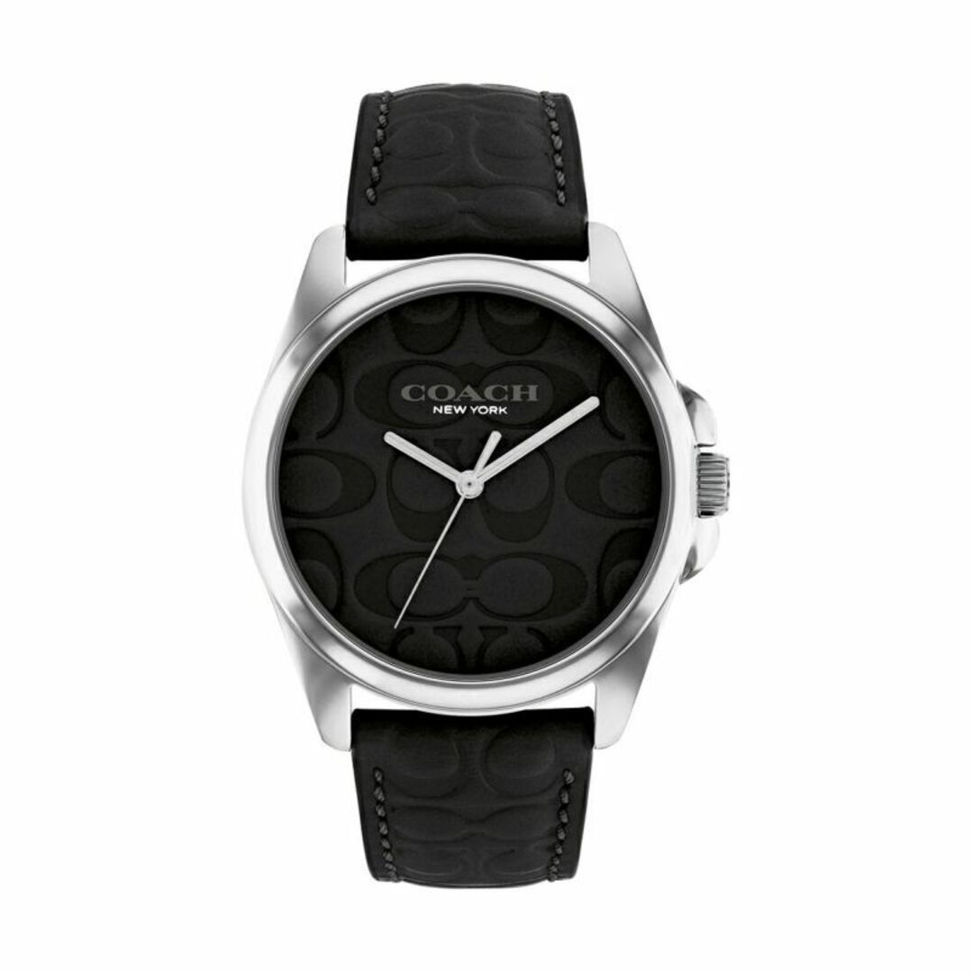 COACH(コーチ)の★コーチ　グレイソン 36mm SS ブラック SIG C レザー ダイヤル レディースのファッション小物(腕時計)の商品写真