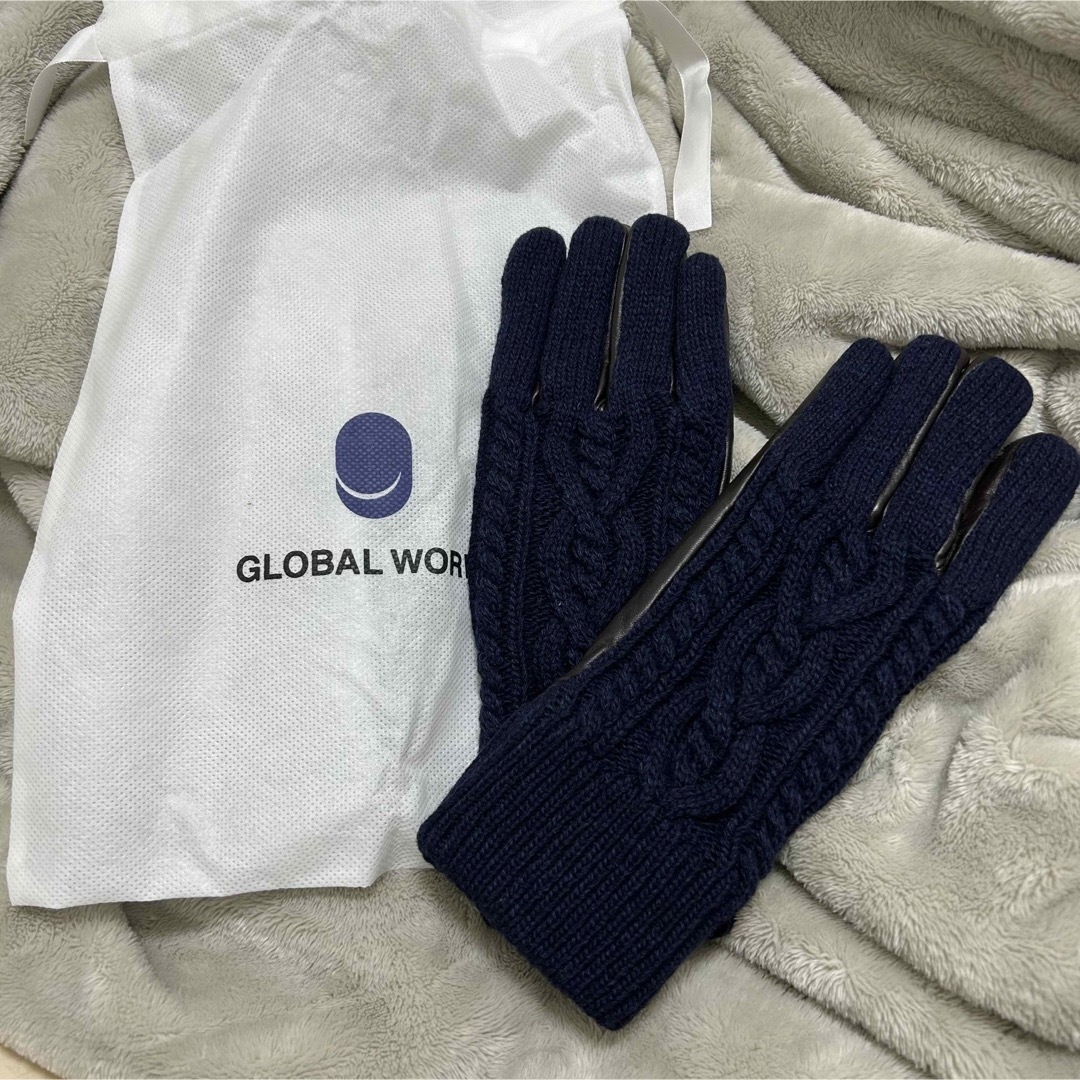 GLOBAL WORK(グローバルワーク)のGLOBAL WORK メンズ手袋 プレゼント メンズのファッション小物(手袋)の商品写真