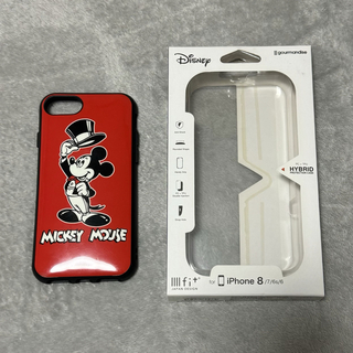 ディズニー(Disney)のミッキーマウス IIIIfit (イーフィット)(iPhoneケース)