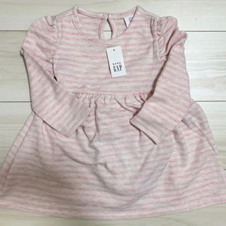 ベビーギャップ(babyGAP)の【新品】babygap ソフトニットワンピース　90(ワンピース)