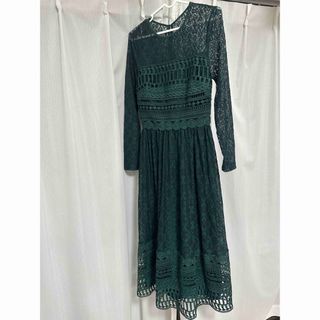 キャバクラ新品未使用⭐︎Little Mistress ペイズリー柄ラップワンピース M