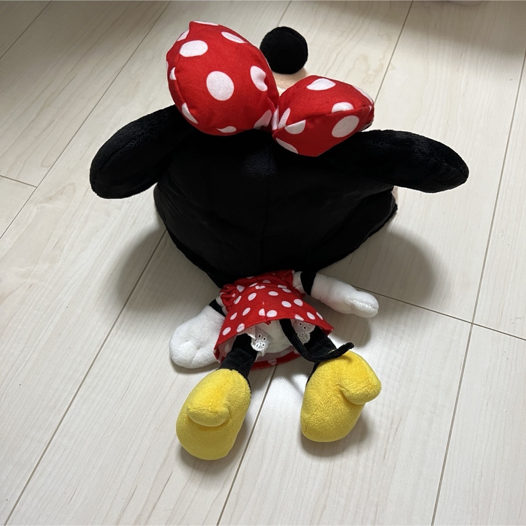 Disney(ディズニー)のミニー ファンキャップ エンタメ/ホビーのおもちゃ/ぬいぐるみ(キャラクターグッズ)の商品写真