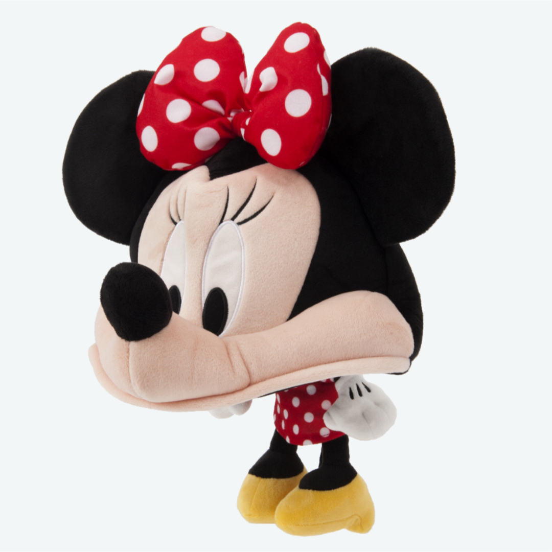 Disney(ディズニー)のミニー ファンキャップ エンタメ/ホビーのおもちゃ/ぬいぐるみ(キャラクターグッズ)の商品写真