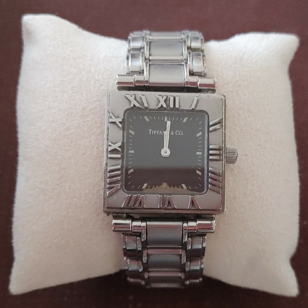 Tiffany & Co.(ティファニー)のTiffany & Co.  アトラス スクエア ウォッチ クォーツ SS レディースのファッション小物(腕時計)の商品写真