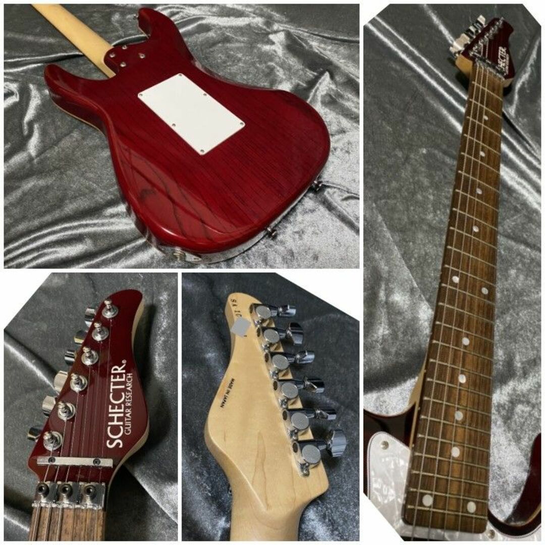 SCHECTER(シェクター)の美品 SCHECTER SD-2-24 AS 国産本格モデル！ アッシュボディ 楽器のギター(エレキギター)の商品写真