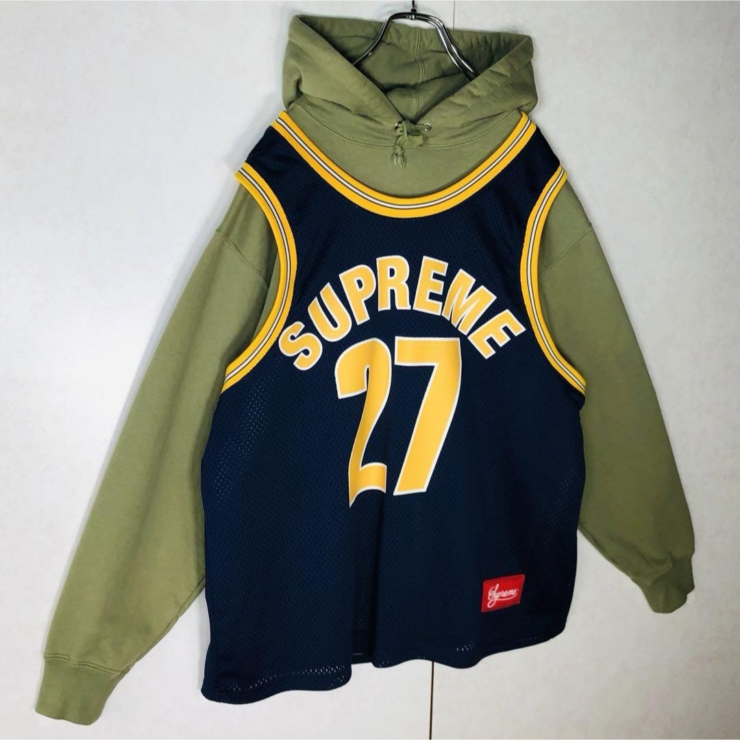 Supreme(シュプリーム)の【ばんばんざい・ぎし着用】シュプリーム レイヤード 即完売モデル パーカー メンズのトップス(パーカー)の商品写真