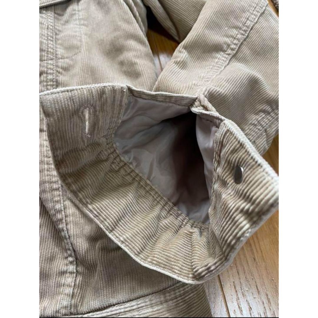 3-41  ユニクロ UNIQLOコーデュロイ ボアジャケットジャンパー コート レディースのジャケット/アウター(ブルゾン)の商品写真