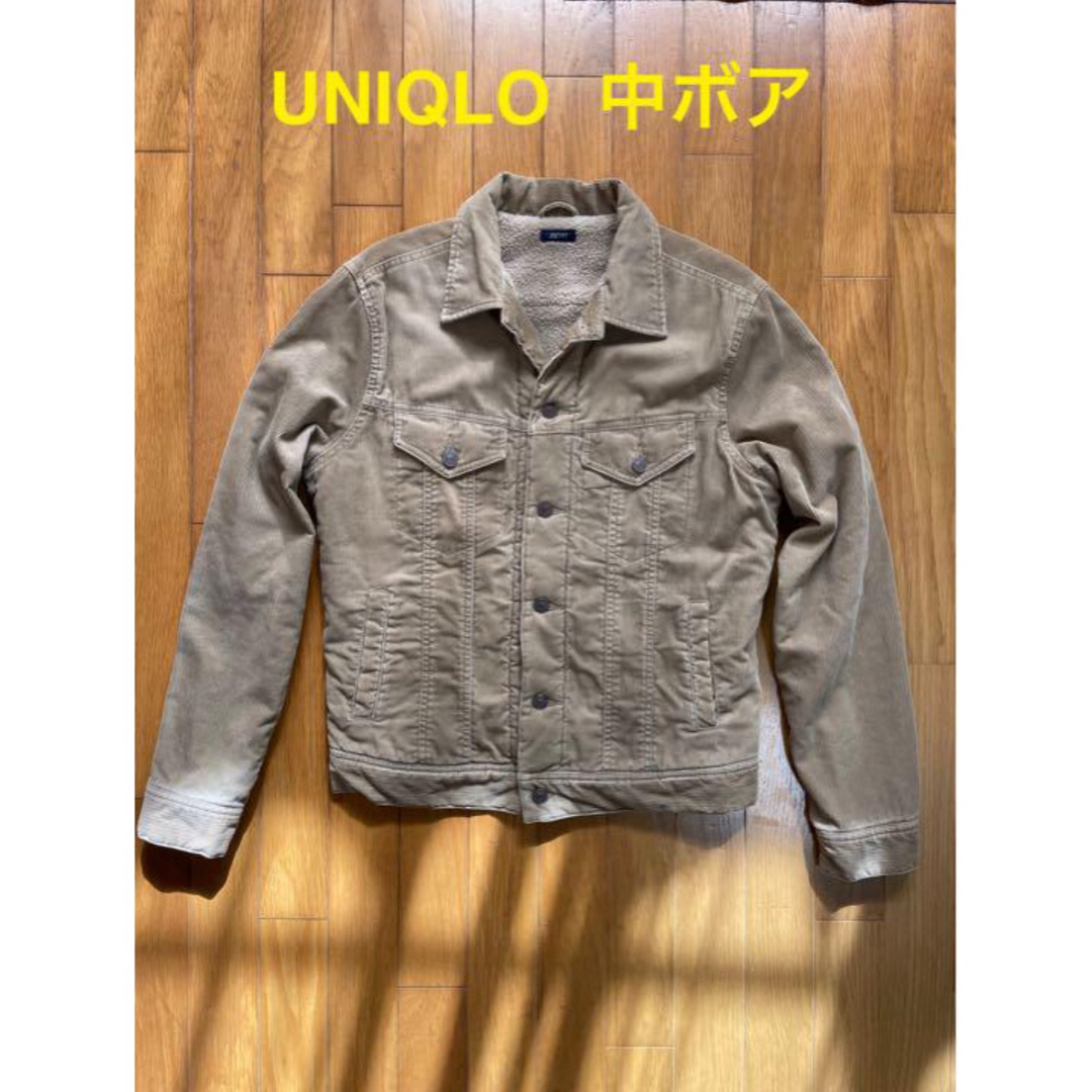 3-41  ユニクロ UNIQLOコーデュロイ ボアジャケットジャンパー コート レディースのジャケット/アウター(ブルゾン)の商品写真