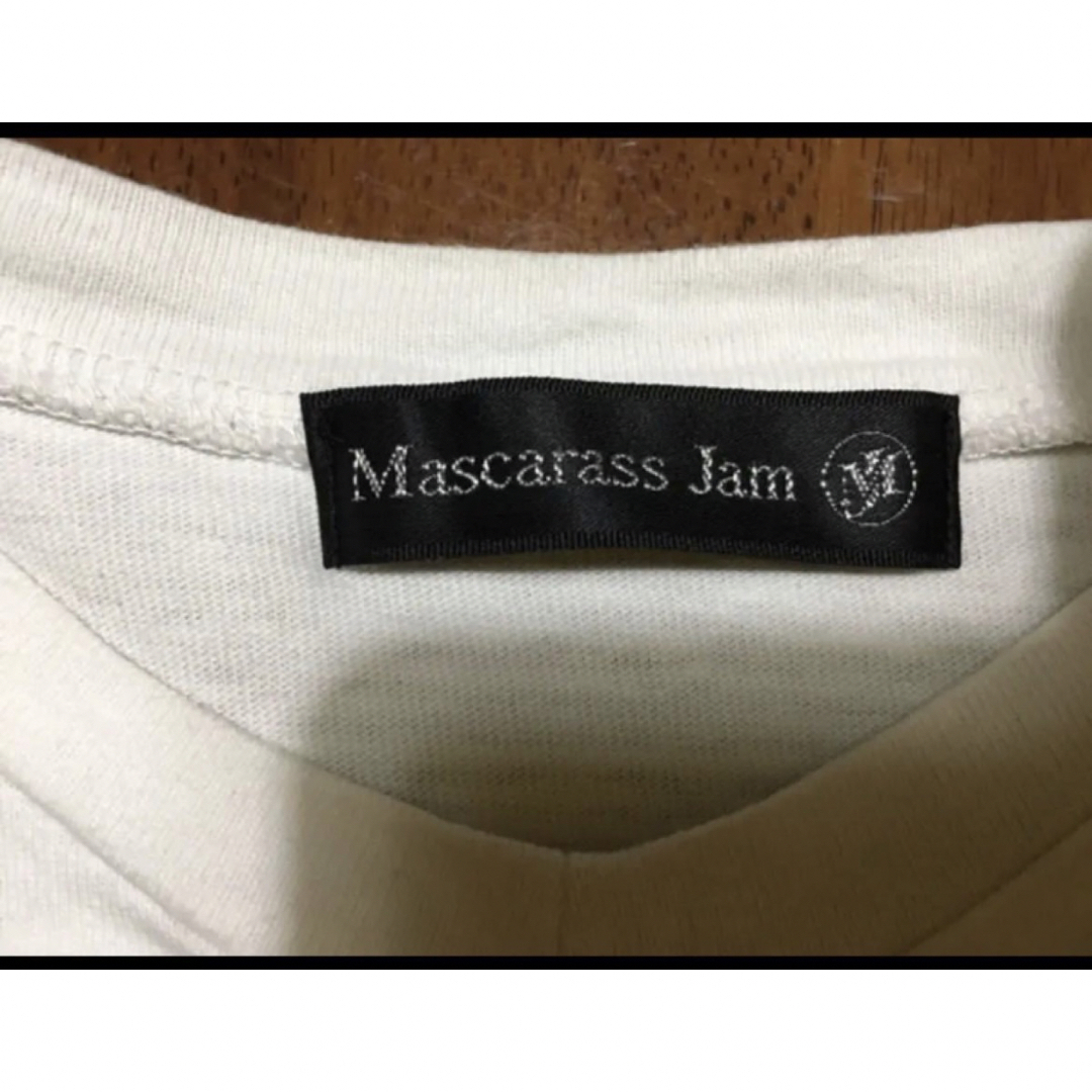 MJDIVA(エムジェイディーバ)のマスカラジャムMJ  VネックドロップショルダーTシャツ レディースのトップス(カットソー(半袖/袖なし))の商品写真