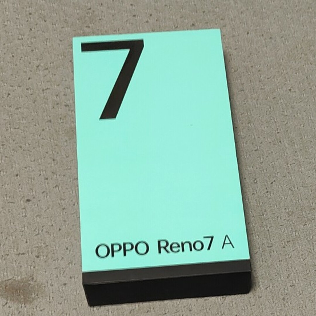 スマートフォン本体OPPO Reno7A　ブラック