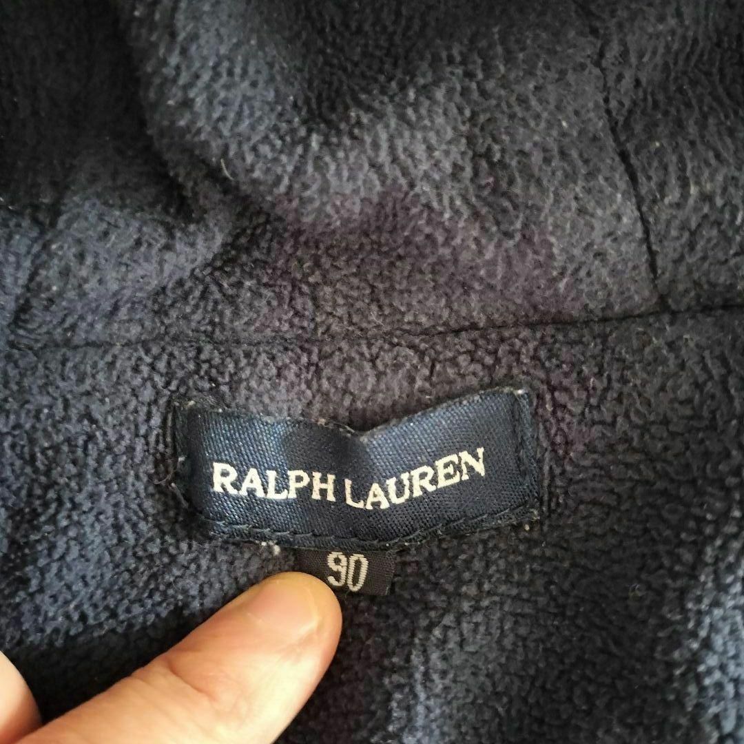 POLO RALPH LAUREN(ポロラルフローレン)のポロラルフローレン　キッズ　フード付きジャンパー　ネイビー　90cm その他のその他(その他)の商品写真