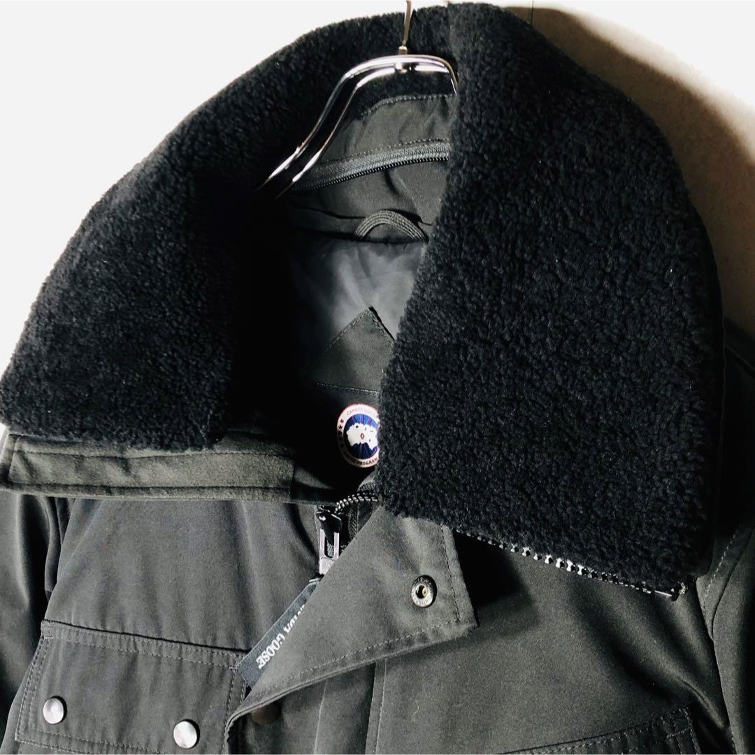 CANADA GOOSE(カナダグース)の【美品】カナダグース ダウンジャケット Mサイズ ブラック 4080M メンズのジャケット/アウター(ダウンジャケット)の商品写真