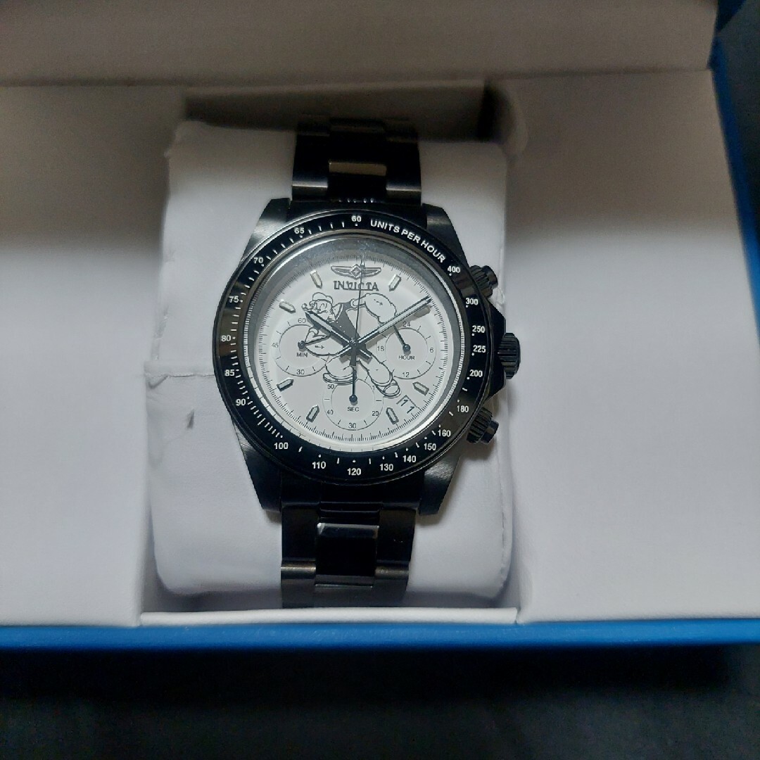 INVICTA(インビクタ)のインビクタ　ポパイ　限定版　クロノグラフ メンズの時計(腕時計(アナログ))の商品写真