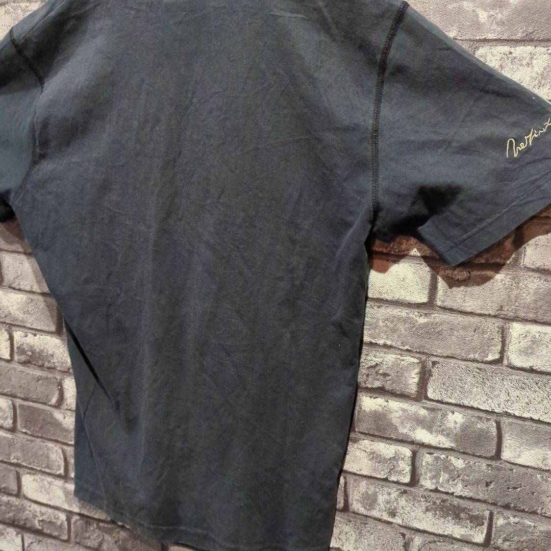 フレッド　90s古着　半袖シャツ　刺繍　レーシング　ワッペン　ネイビー　メンズ メンズのトップス(Tシャツ/カットソー(半袖/袖なし))の商品写真