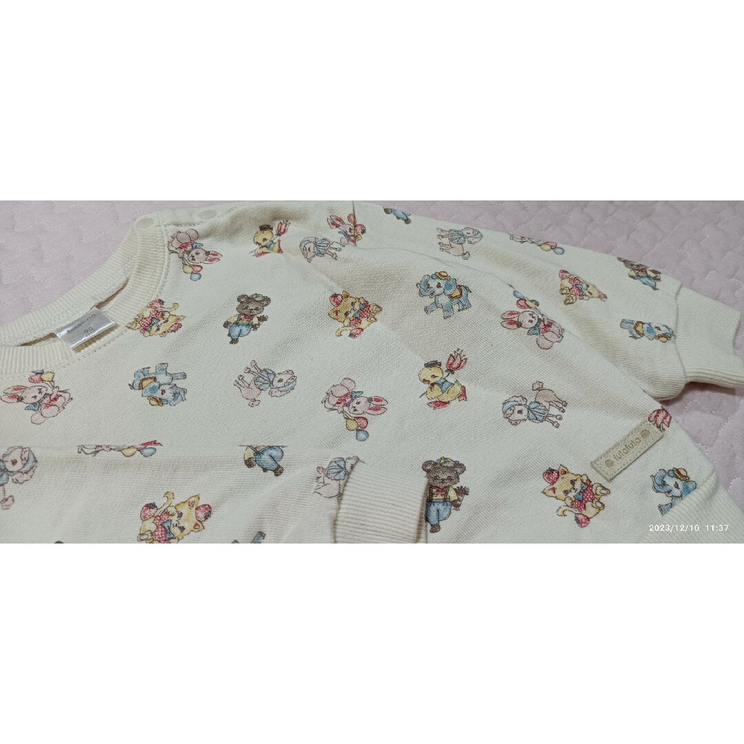 futafuta(フタフタ)のバースデイ　フタフタ　トレーナー キッズ/ベビー/マタニティのキッズ服女の子用(90cm~)(Tシャツ/カットソー)の商品写真