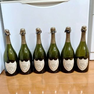 ドンペリニヨン(Dom Pérignon)の【正規品】ドン・ペリニヨン　ラベイ　ゴールド　コルク付き空瓶6本セット(シャンパン/スパークリングワイン)