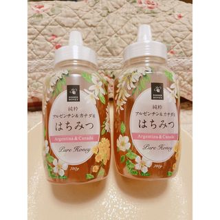 2本セット！日新蜂蜜 純粋アルゼンチン＆カナダ産はちみつ 720g×2 1440(その他)