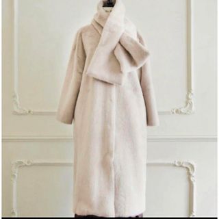 ハーリップトゥ(Her lip to)のherlipto Faux Fur Reversible Coat(毛皮/ファーコート)