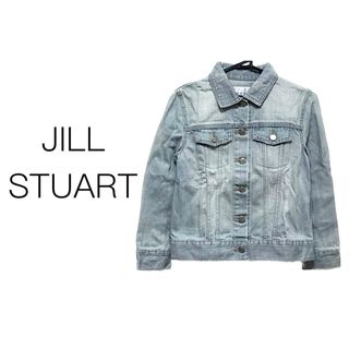 JILL by JILLSTUART - JILL STUART【美品】ダメージ加工 デニム ジャケット Gジャン