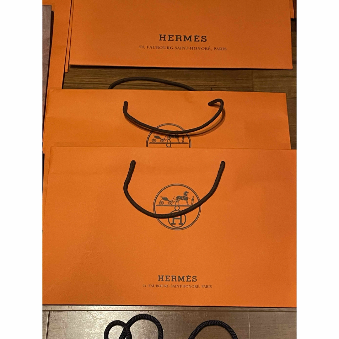 IKEA(イケア)のエルメス　HERMES   ショッパーなど　大サイズ　合計20点 レディースのバッグ(ショップ袋)の商品写真