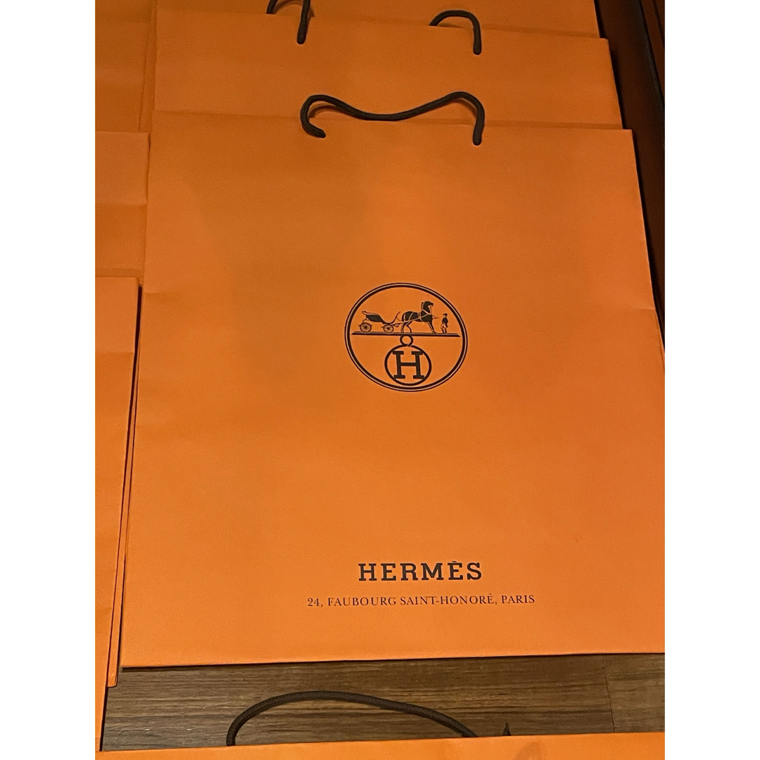 IKEA(イケア)のエルメス　HERMES   ショッパーなど　大サイズ　合計20点 レディースのバッグ(ショップ袋)の商品写真