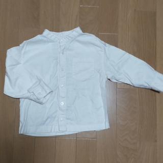 ムジルシリョウヒン(MUJI (無印良品))の無印良品 スタンドカラーシャツ 100(Tシャツ/カットソー)