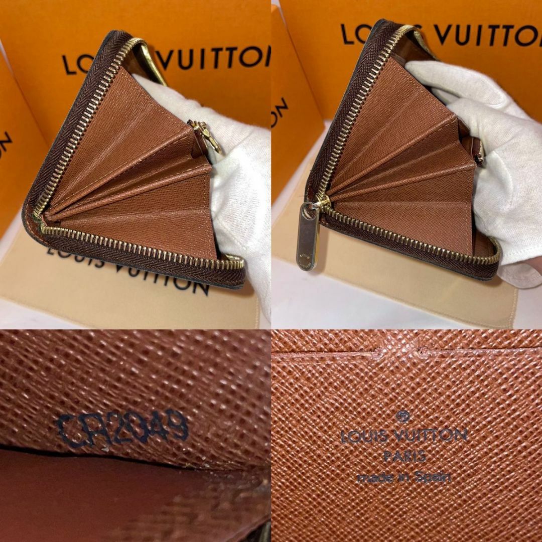 LOUIS VUITTON(ルイヴィトン)のSSS級極美品　定価11万　ルイヴィトン　ジッピーウォレット　モノグラム　長財布 レディースのファッション小物(財布)の商品写真