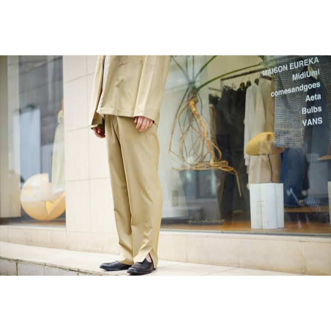 auralee 20ss wool silk tropical slacks 3スラックス