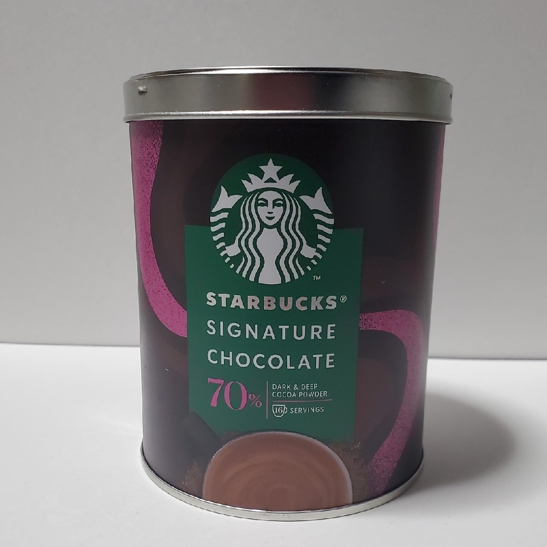 Starbucks(スターバックス)のネスレ日本 スターバックス　ホット チョコレート ７０ ２９５g １缶 未開封品 食品/飲料/酒の飲料(その他)の商品写真