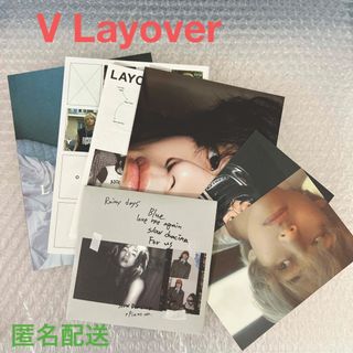 ボウダンショウネンダン(防弾少年団(BTS))のBTS  V   Layover   bts テテ　ソロアルバム　青　新品未開封(K-POP/アジア)