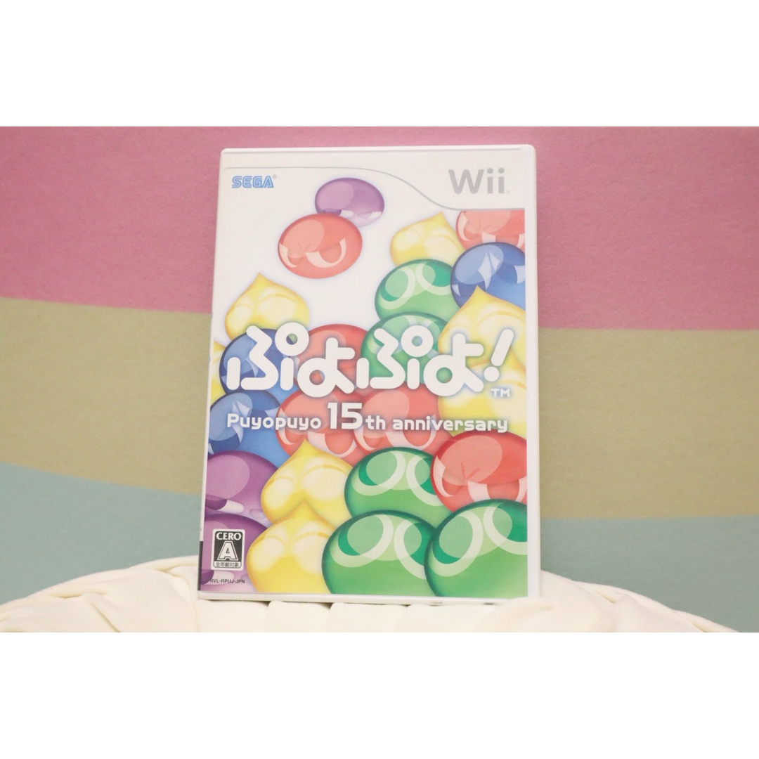 ぷよぷよ！ Wii エンタメ/ホビーのゲームソフト/ゲーム機本体(家庭用ゲームソフト)の商品写真